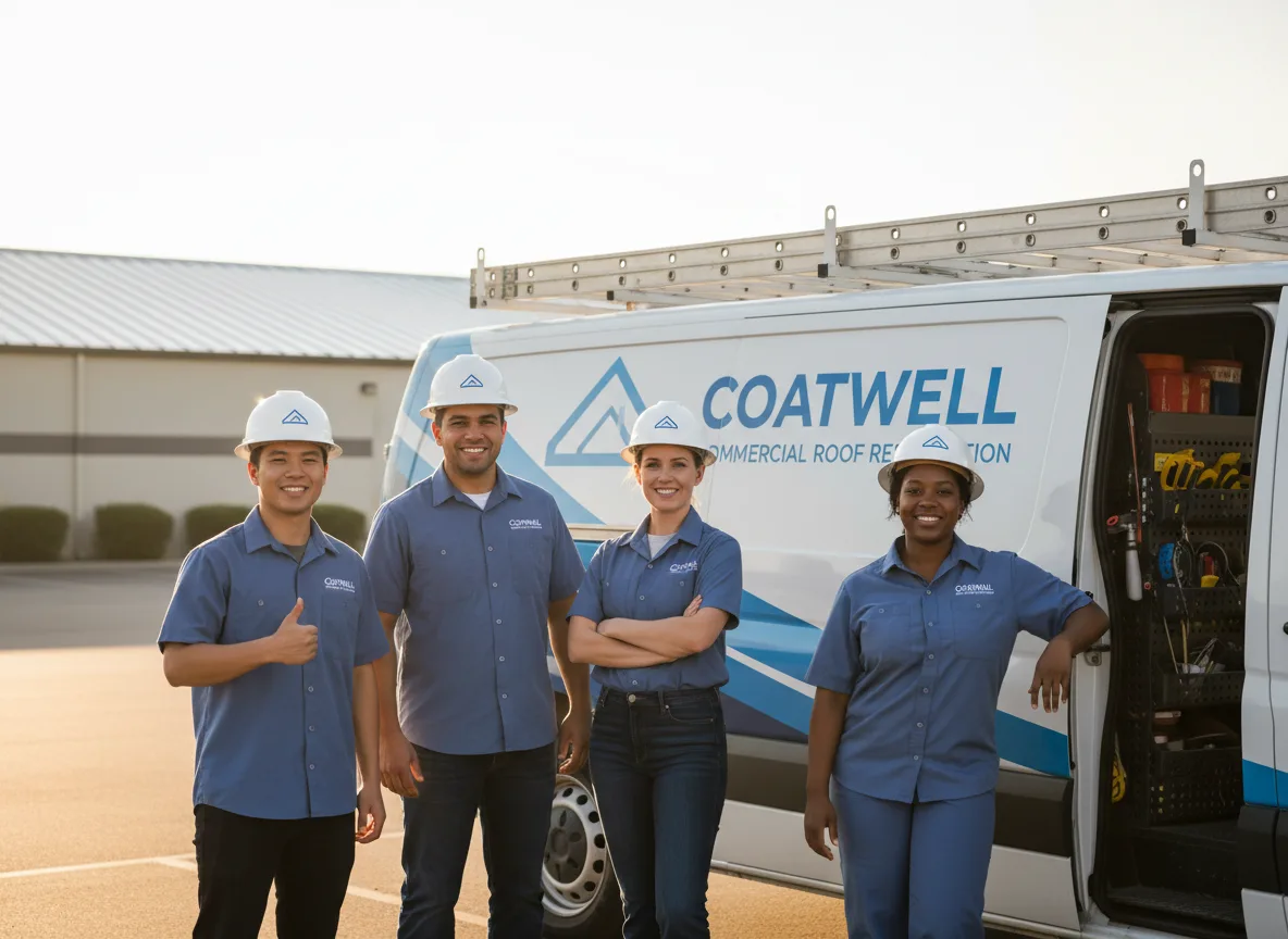 Commercial roof coating company in Plymouth, NY